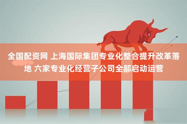 全国配资网 上海国际集团专业化整合提升改革落地 六家专业化经营子公司全部启动运营